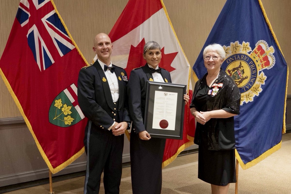 I was honoured to present King’s Commissions to 27 new OPP inspectors and to be appointed Honorary Commissioner of the OPP. I look forward to the opportunity of recognizing the OPP’s service to the people of Ontario in the years to come.