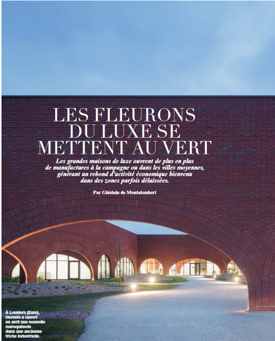 collectifHBM's tweet photo. Même dans le luxe ! Un "bâtiment de brique et de bois [conçu par @LinaGhotmeh] et disposé de manière à tirer parti de la lumière et des ventilations naturelles" via @Le_Figaro. Nous avons déjà la brique. Mais la ventilation naturelle, c'est trop chic pour les HBM ? #VMCgate https://t.co/47ofsOgGro