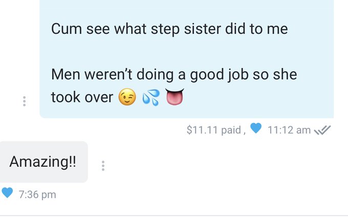 Have you seen my #stepsister content? Well you should on #onlyfans https://t.co/hvN6ziHd9n<a href="/tag/stepsister"class="tags">#stepsister</a><a href="/tag/onlyfans"class="tags"><span>#onlyfans</span></a>