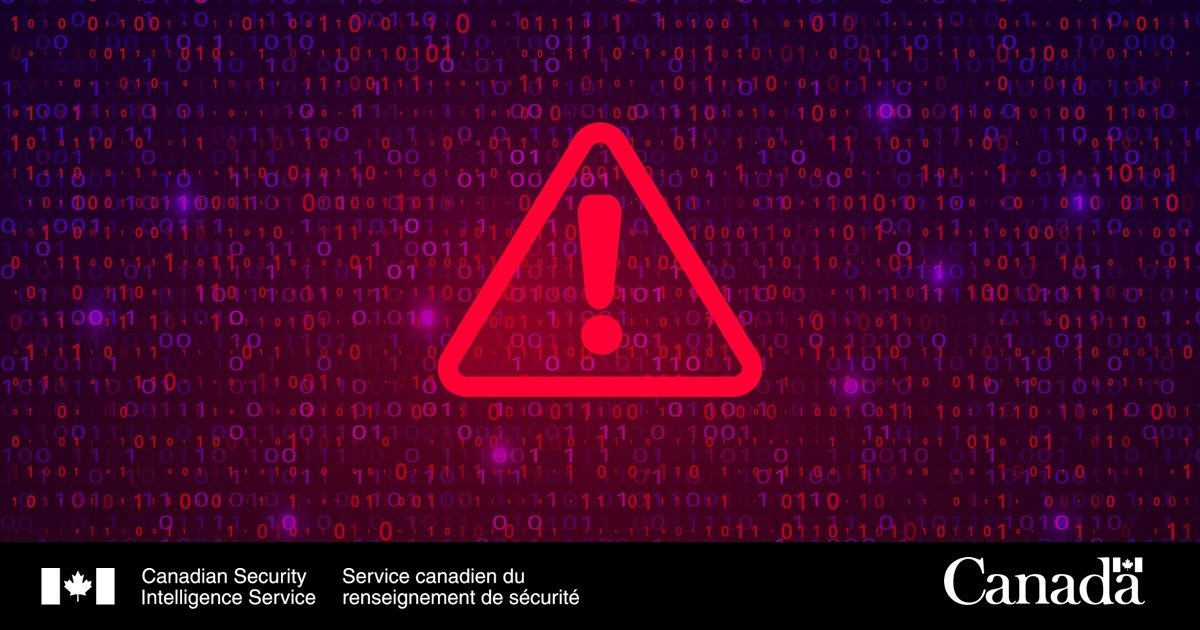 csiscanada's tweet image. 🚨 Attention Canadian professionals, scientists & academics 🚨
CSIS is aware of hostile state actors currently targeting Canadian professionals, scientists & academics in an effort to obtain Canadian knowledge and expertise.