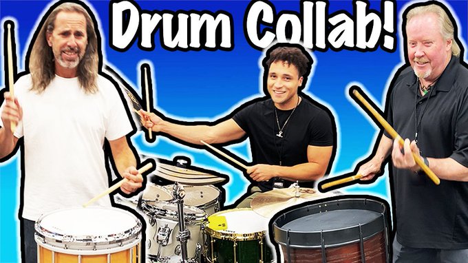 I asked 30 Pro Drummers to play their Best Lick! Watch it here: https://t.co/fv1bnrdb8a https://t.co
