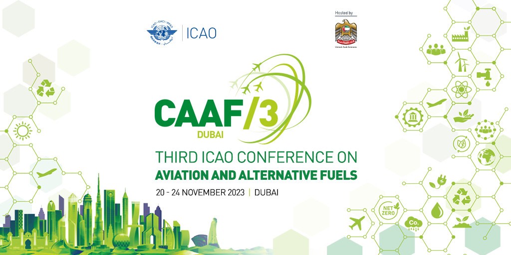 Well over a hundred countries and one thousand delegates are convening at the third ICAO Conference on Aviation and Alternative Fuels (CAAF/3) in Dubai this week, to firm up commitments and boost global aviation transition towards #SustainableAviation.

bit.ly/3MTnepY