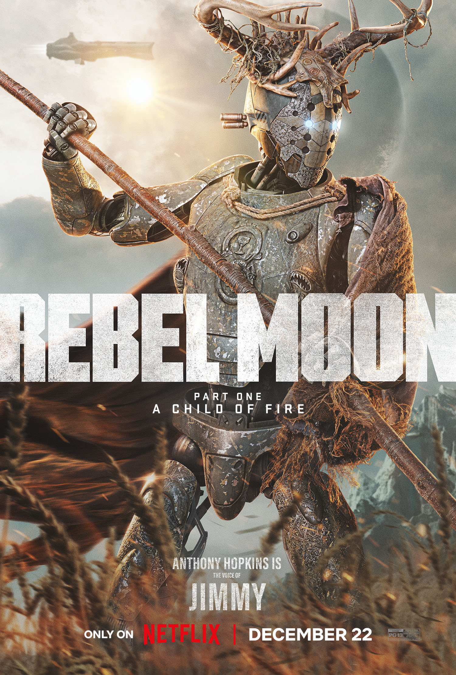 Everyone has something to fight for. Rebel Moon - Part One: A Child of Fire  premieres Dec 22 on Netflix.