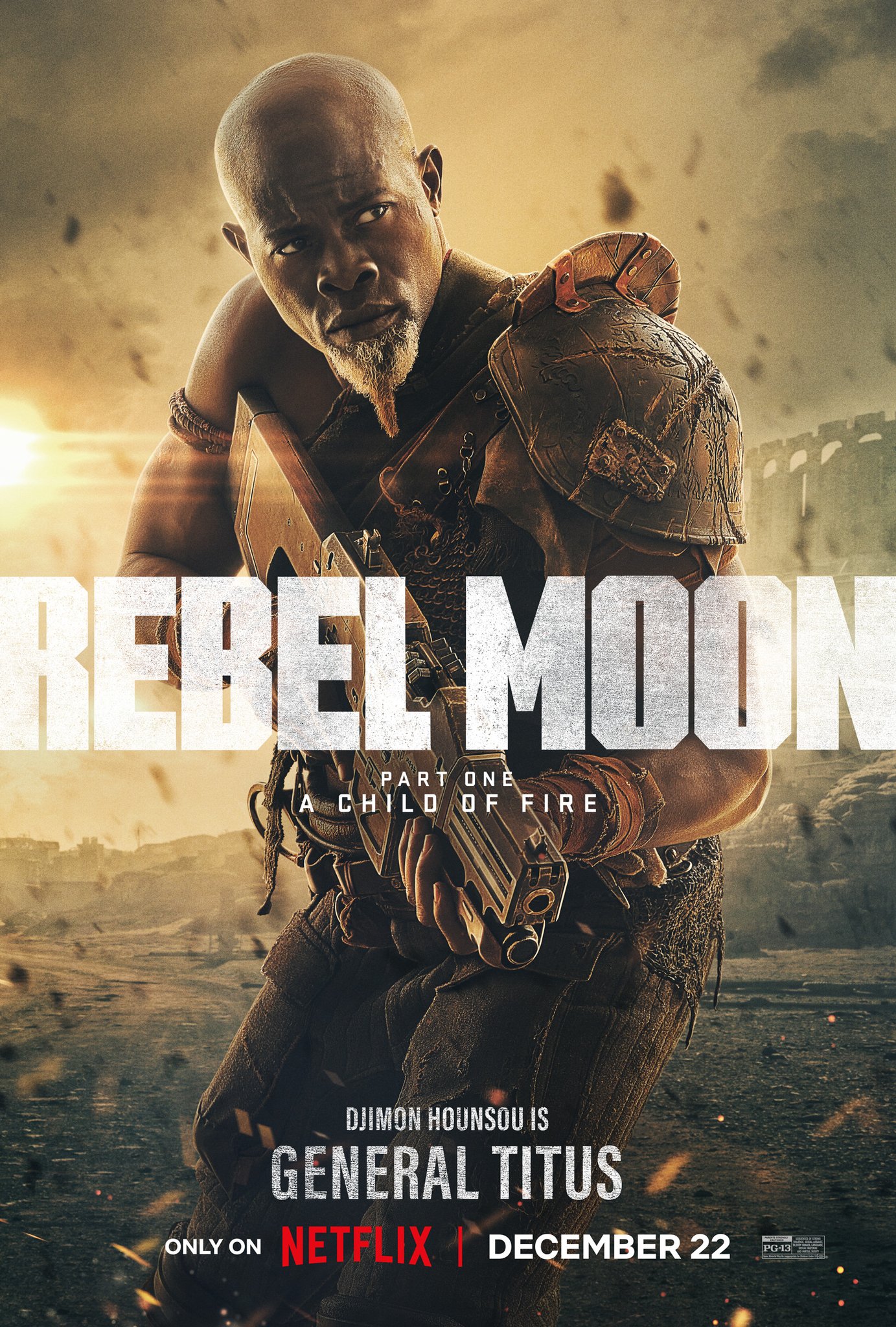 Rebel Moon karakterposters op Netflix België