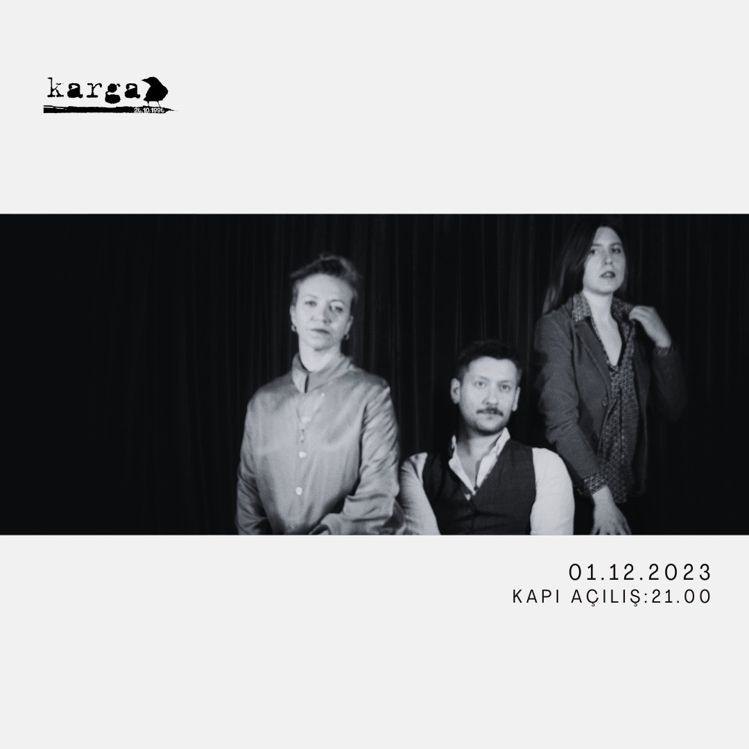 BAHRtheBAND's tweet photo. 🎉 1 Aralık, Cuma gecesi en sevdiğimiz sahneye; Karga’ya geliyoruz! 🎤 Uzun zaman sonra bir araya geleceğimiz bu muhteşem geceye usta müzisyen, kadim dostumuz Suat Armağan Koçak’la başlıyoruz. Duyanlar, duymayanlara anlatsın, kimsecikler bu geceyi kaçırmasın! 🚀 https://t.co/ISPjQYZoO4