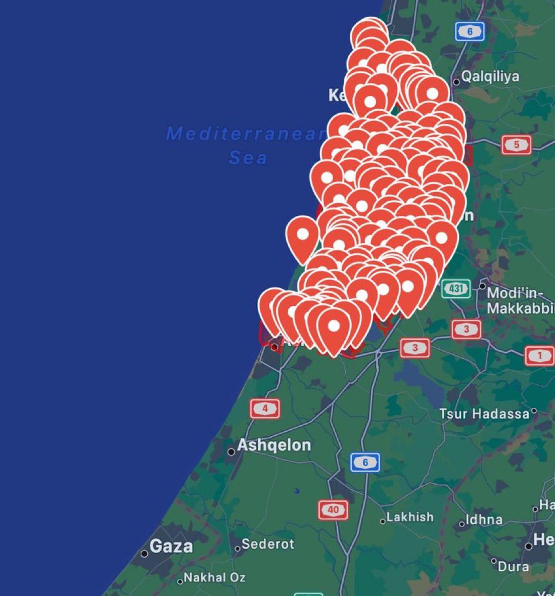 Kassam Tugayları İsrail'in başkenti Tel Aviv'e bugüne kadar gerçekleşen en yoğun füze saldırısını yapıyor

Allah’ım; #Ebu_Ebeyde ve Mücahitlere yardımı eyle🤲