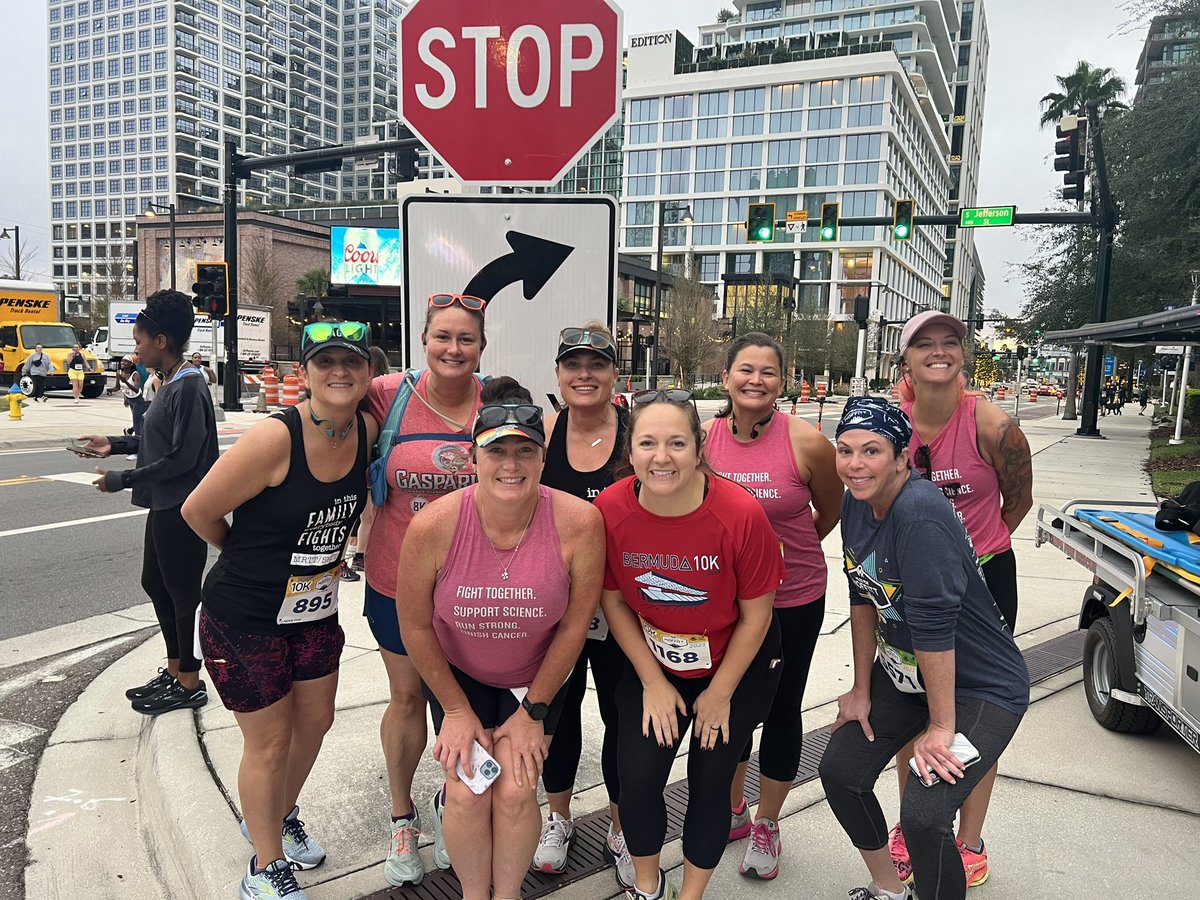 Another fun #MedalMonday 🏅Although I wasn’t feeling well, I laced up and joined my #Solesisters for the #MilesForMoffitt 10K on Saturday to raise funds for cancer research and band together for all of the survivors and fighters!