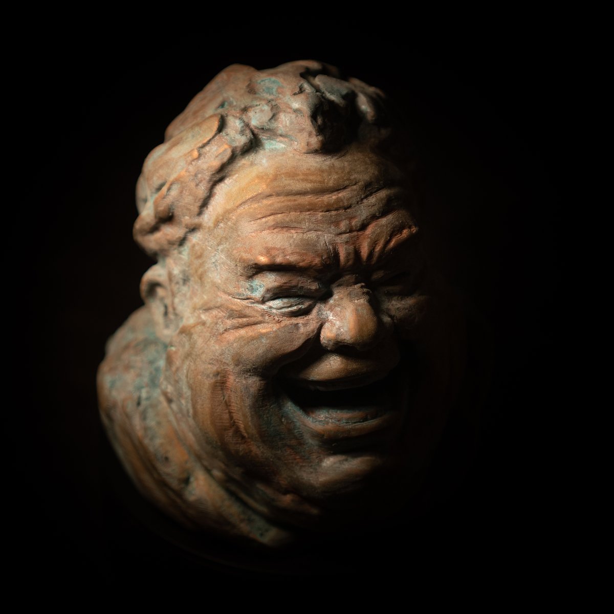 3DRudy's tweet photo. 3D printed with @Creality3dP CR10 SE + @ColorFabb CopperFill filament. I had a blast.
The whole process will be on https://t.co/YmRLhx3gqm soon.

#3dprinting #creality #copperfill #zbrush https://t.co/BBUflUnNrH