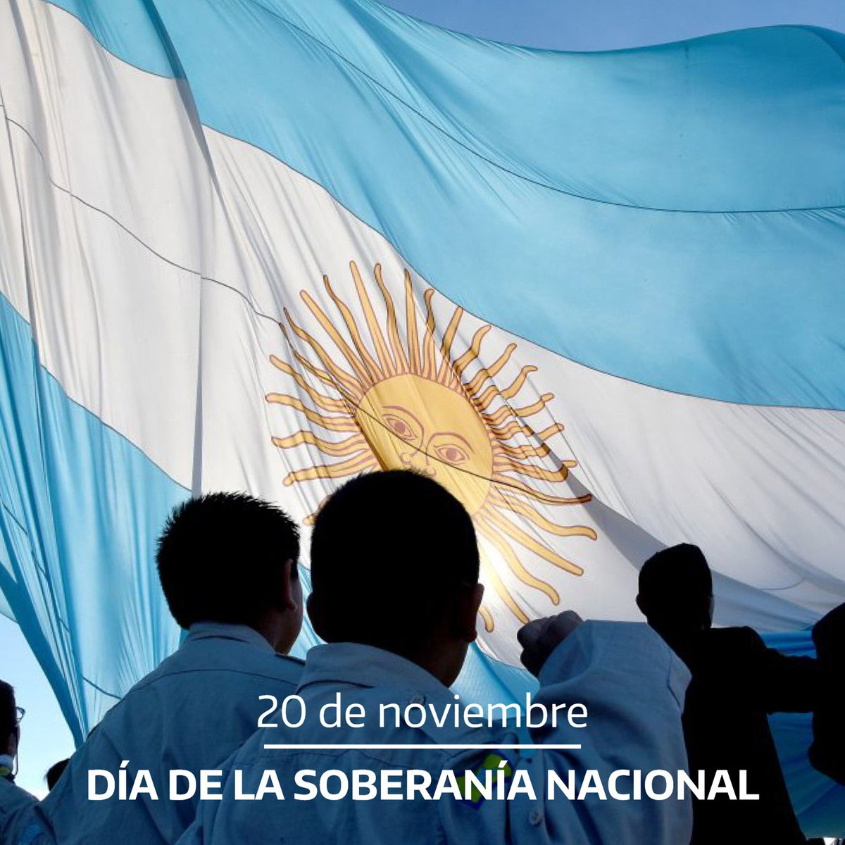 En la batalla de la Vuelta de Obligado los argentinos defendimos el territorio patrio con valentía, honor y gloria.

La defensa de la soberanía nos convoca, hoy y siempre, a estar unidos y trabajar por el desarrollo y el bienestar de nuestro pueblo.

#DíaDeLaSoberaníaNacional