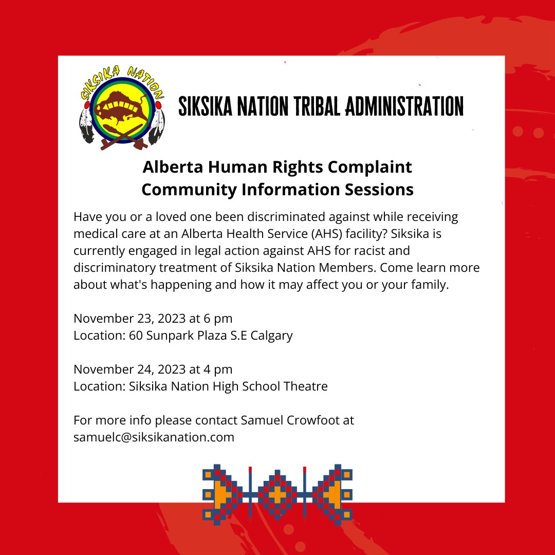 Siksika Nation tweet media