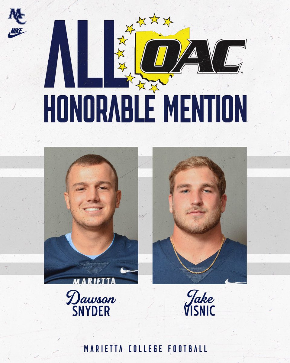 Marietta College Football tweet media