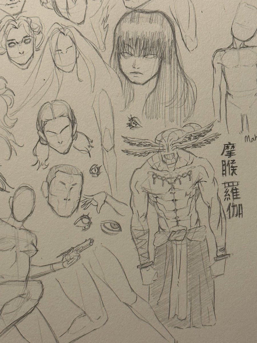 coreybrownrt's tweet photo. #jjk #sketches https://t.co/MljtiJZi7L