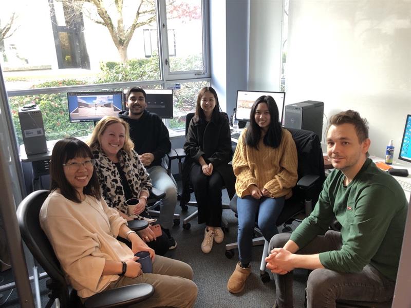 melaniemwong's tweet photo. Our Dream Team is creating the VR makerspace. We are so excited!! Thank you @ubc_eml! https://t.co/UbxBi1hd7i