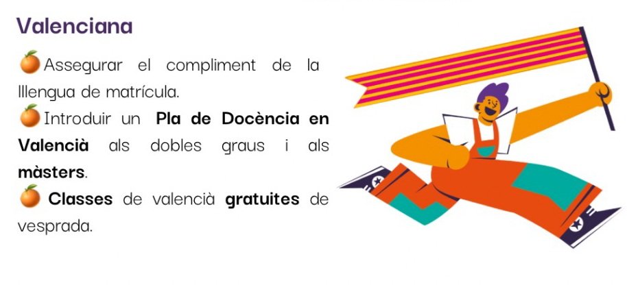 bea_UV's tweet photo. 👅Vota pensant en la llengua

Vota pensant en els que hem treballat en el pla d'increment de la docència en valencià, els que lluitem perquè es done classe en valencià als màsters i els que vetllem perquè és es respecte la llengua de matrícula

🗳 Al 23N vota pensant en el BEA! https://t.co/h0fUypMEDy