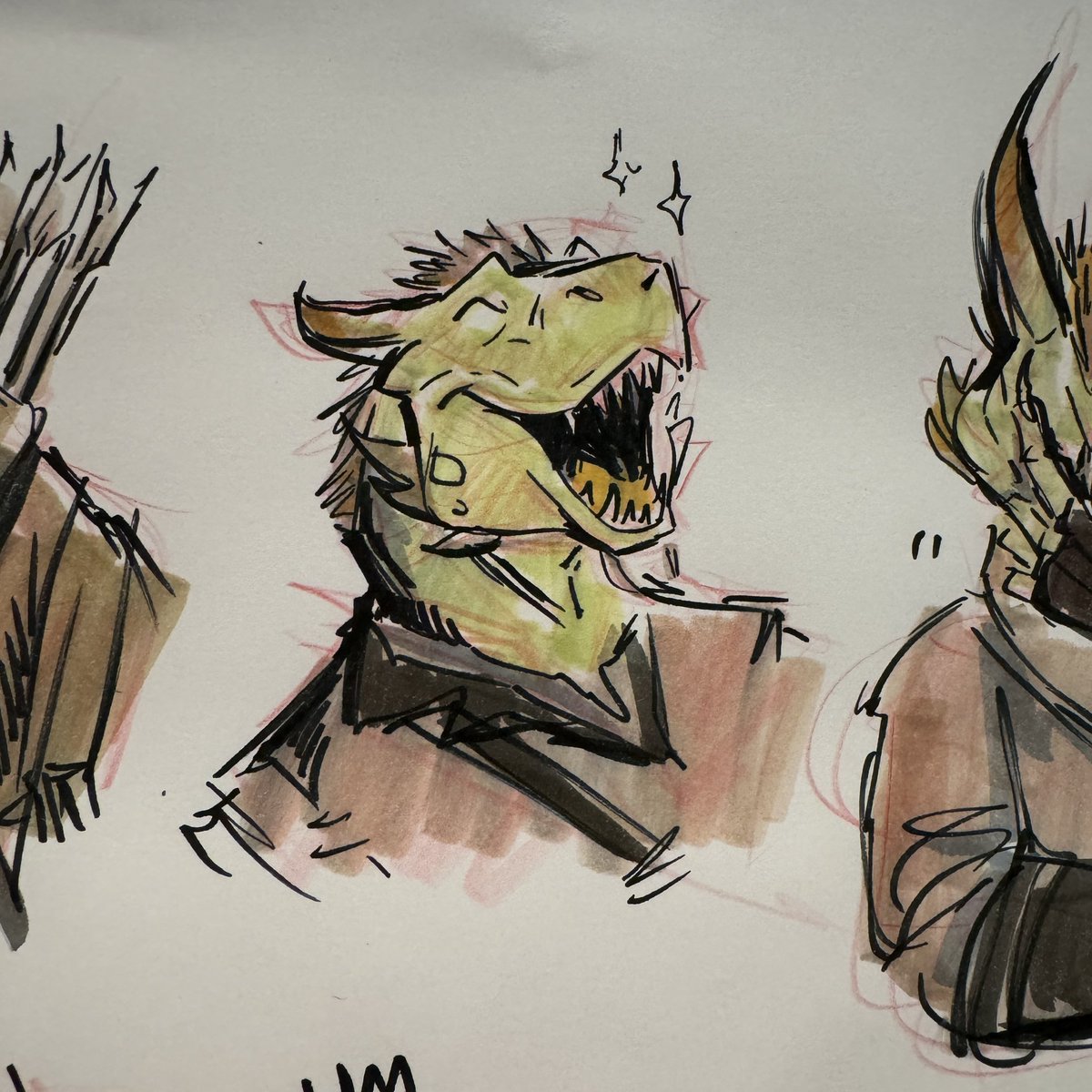 creativemechncs's tweet photo. More sketches of Fjord the Folk Hero
.
.
#BaldursGate #bg3 #dragonborn #dragon #fjord #sketchbook #drawing #cheracterdesign https://t.co/ze8u9efR9Z
