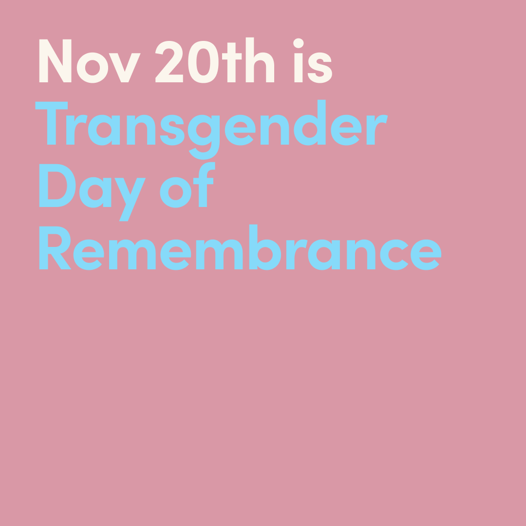 #TransgenderDayOfRemembrance (Nov 20) is a solemn day to honour and remember transgender lives lost to violence and discrimination while also promoting love, acceptance, and action. 🕯️💙 #TDOR #TransRights #InclusionMatters
