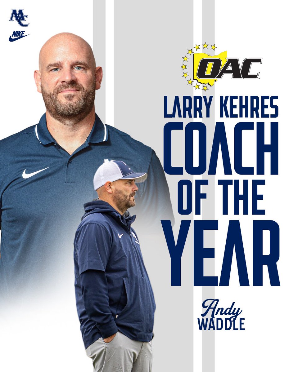 Marietta_FB's tweet photo. 👏📣 Congratulations: Defensive Lineman of the Year - Chance Knight ; OAC Coach of the Year - Andy Waddle.

#FIGHT_MC | #PIONATION https://t.co/rxdKkA1Zcu