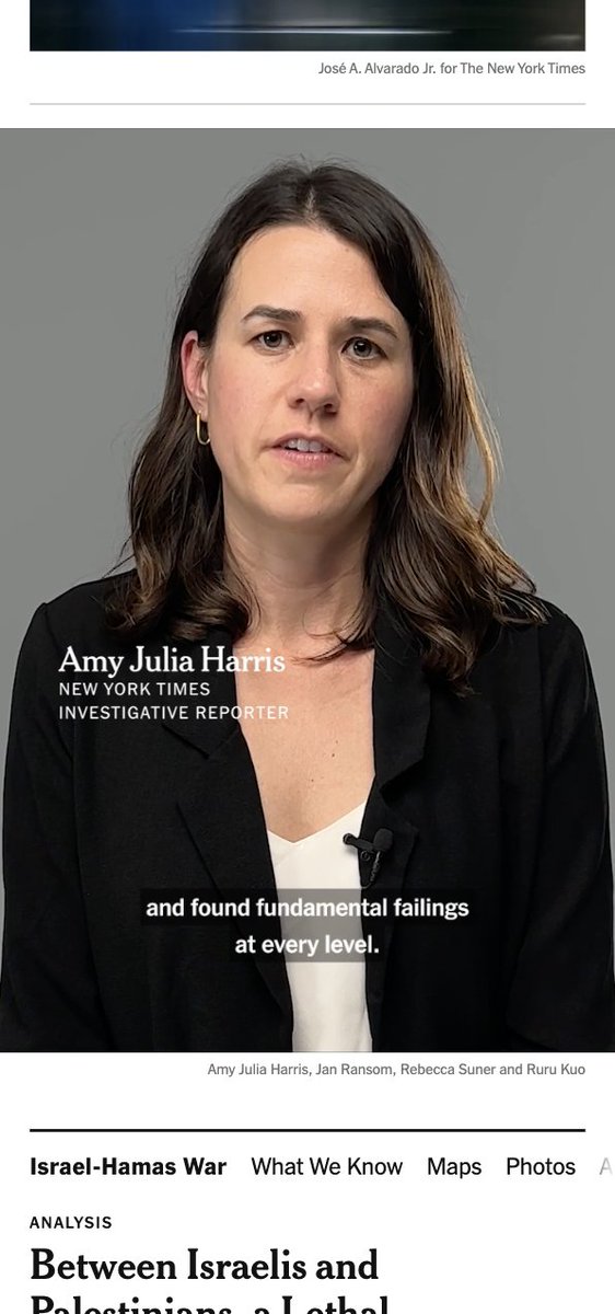 maxloisel's tweet image. Nouveau : le New York Times publie sur sa homepage des courtes vidéos où des journalistes racontent une enquête qu'ils viennent de publier. 

Un format complémentaire avec l'article complet, plus incarné et concis, qui donne davantage à voir tout le travail journalistique