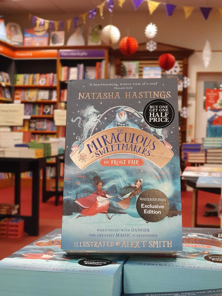 ⭐️Competition alert⭐️ In The Miraculous Sweetmakers, Thomasina makes sweets to sell on the frozen Thames. If you were to design your own sweet, what would it look and taste like? Hand your entry in with your name & no. by Nov 30th for the chance to win a £5 voucher and a book.