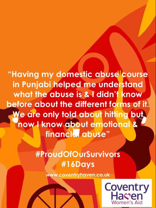 coventry_haven's tweet photo. Day 15 #16Days #SurvivorQuotes

What will you do to #EndViolenceAgainstWomenAndGirls?

If you need support, please call #SafeToTalk #Helpline 08001114998 or 02476444077 or see our website: https://t.co/Sqd9SLlFUy

#CoventryHaven #YouAreNotAlone #WeBelieve #WeUnderstand https://t.co/JjAHRH4P0a