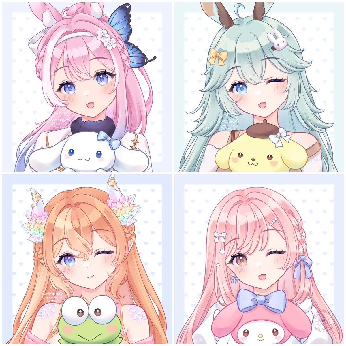 🎀 ꒰ 5K ART RAFFLE ꒱ 🎀

♡ — prize
1 sanrio YCH icon of your character!

♡ — how to enter
・follow
・retweet
・[bonus entry] drop your PNG in the comments!

ends nov 27th, good luck everyone!