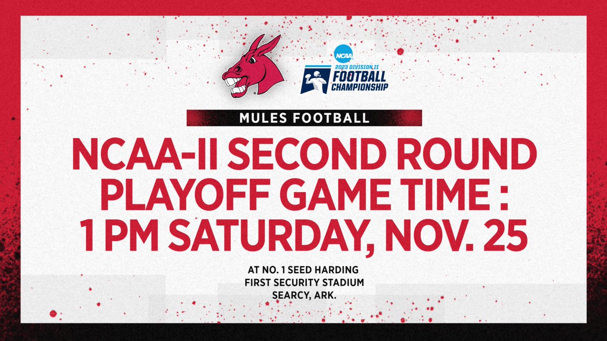 Mules Football tweet media