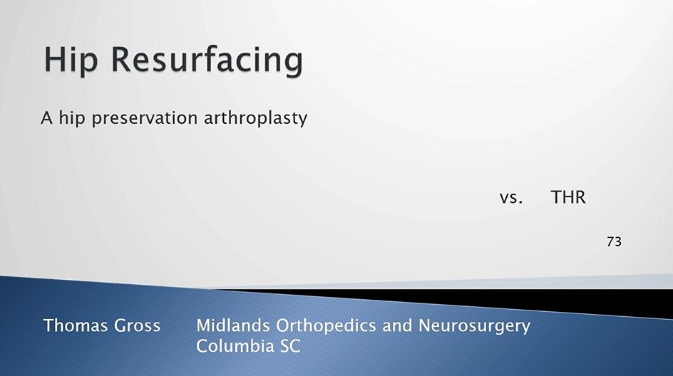 Catch the exclusive recording of Dr. Thomas Gross's talk on "Hip Resurfacing: A Hip Preservation Arthroplasty vs. Total Hip Replacement" from this year's #ISTA2023 Hip Resurfacing Breakfast Meeting! 🌅☕

📽️ Watch the full session here: lnkd.in/eFqy5PE6

#ISTA2023