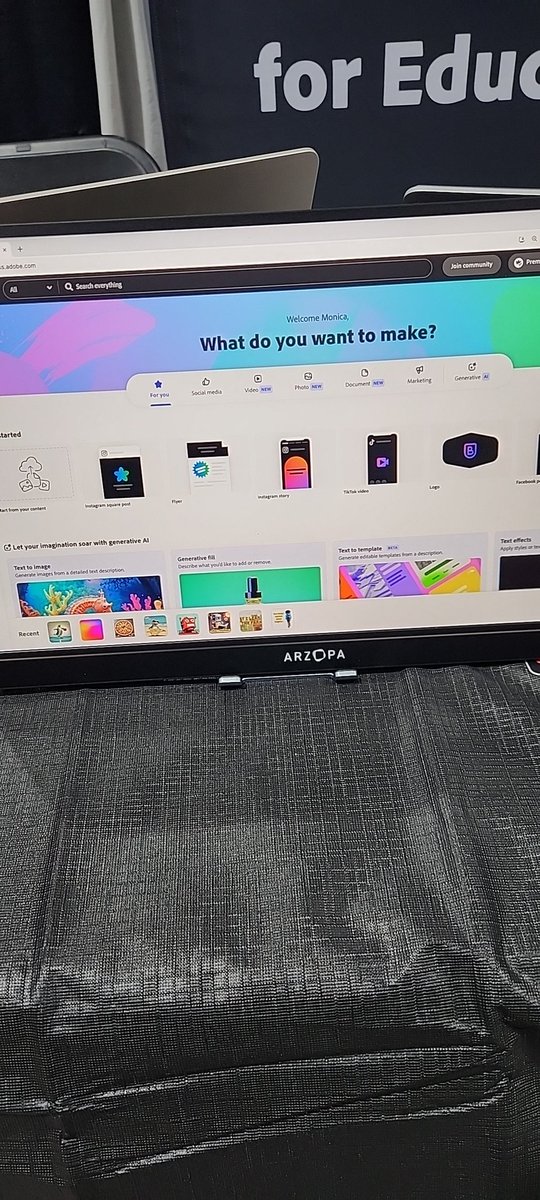 Innovating with <a href="/AdobeForEdu/">Adobe For Education</a> at #nyscate23