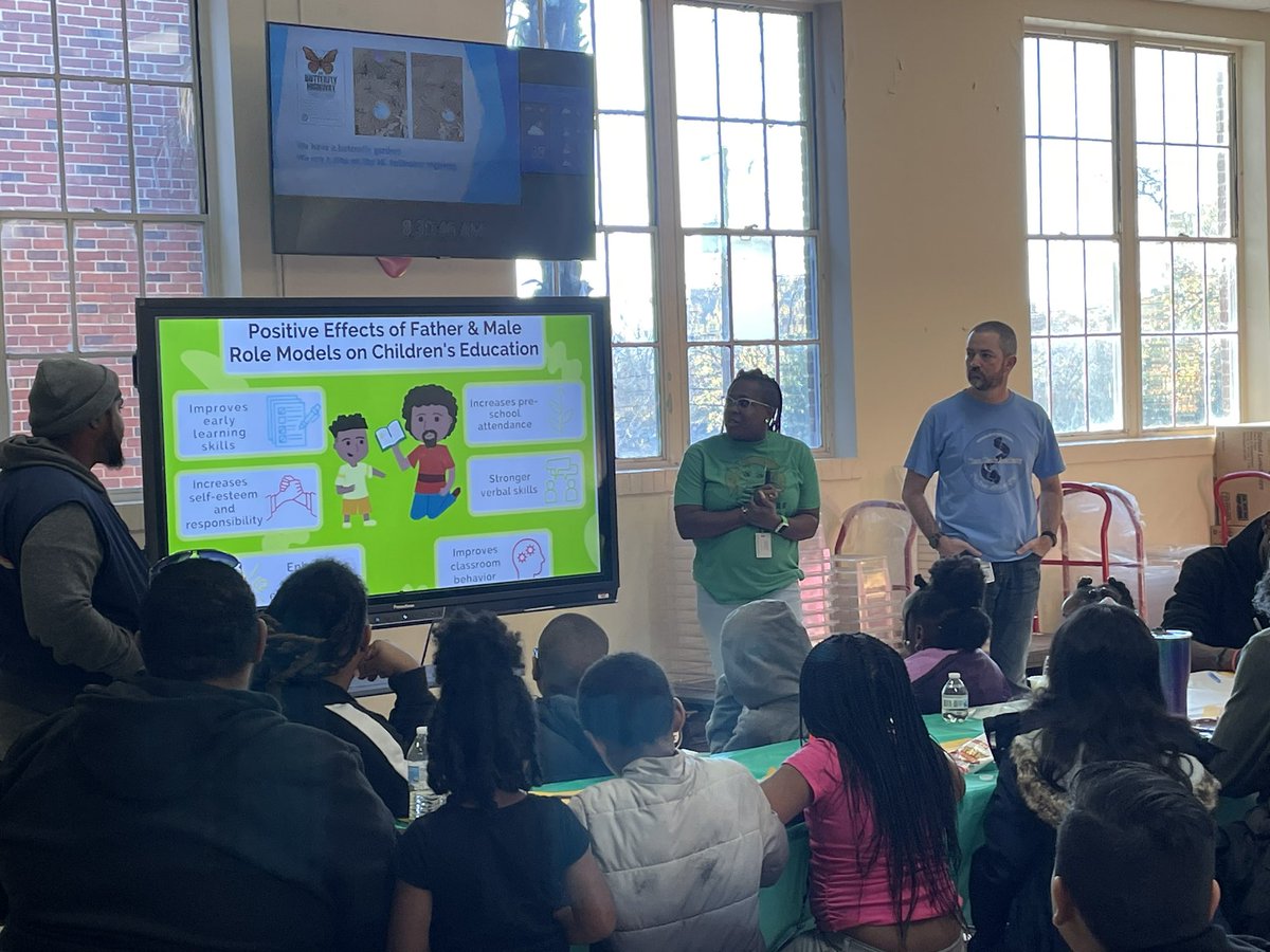 DrPeeples's tweet photo. Over 50 families &amp; over 150 students had someone come  for Donuts w Dads &amp; Dad Figures! Community members, joined the male staff who attended w students, and staff spouses (from Grimsley and Western High) along w colleagues fr Page High and School Safety also came @ConeCougars https://t.co/ojBFMmMQGw