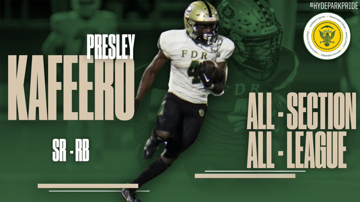 CoachKenBarger's tweet photo. Congratulations to SR RB Presley Kafeero. Presley has been named 2023 All Section &amp; All League! Next up is the @Nysswa All-State Team and the @pjsports All-Area Team! Great accolades for a great career! @varsity845 @kot845_ @stephenhaynes4 @athleticshpcsd @HydeParkcsd @dr_p_roman https://t.co/Fddsd4yxd6