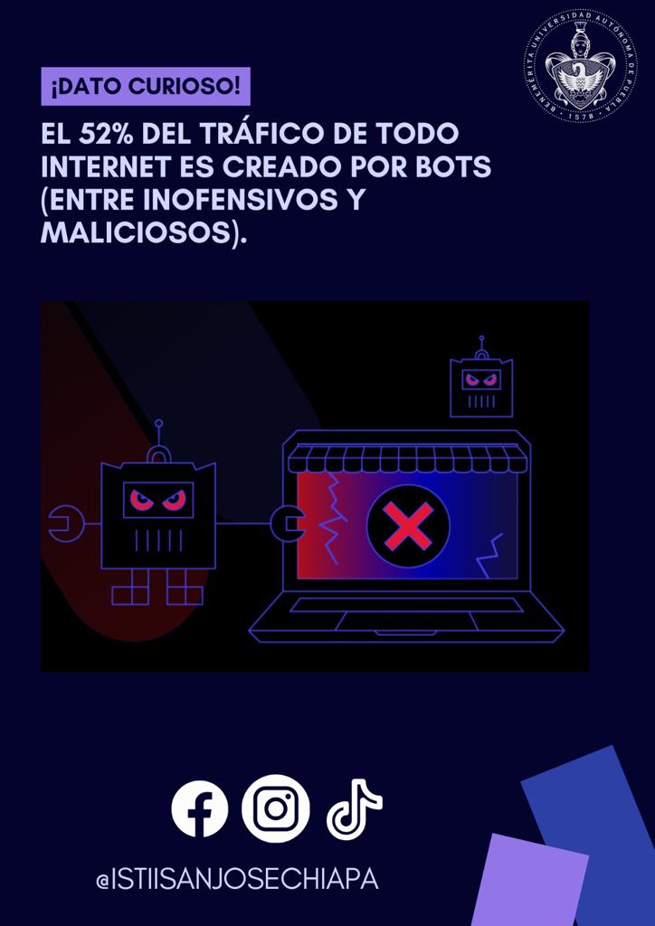 IstiiSan's tweet photo. Es por eso, que siempre hay que cuidar nuestra información. 🤓

#BUAP #ISTII #CRC #bots #buenoymalo https://t.co/t2O9m1fgU8