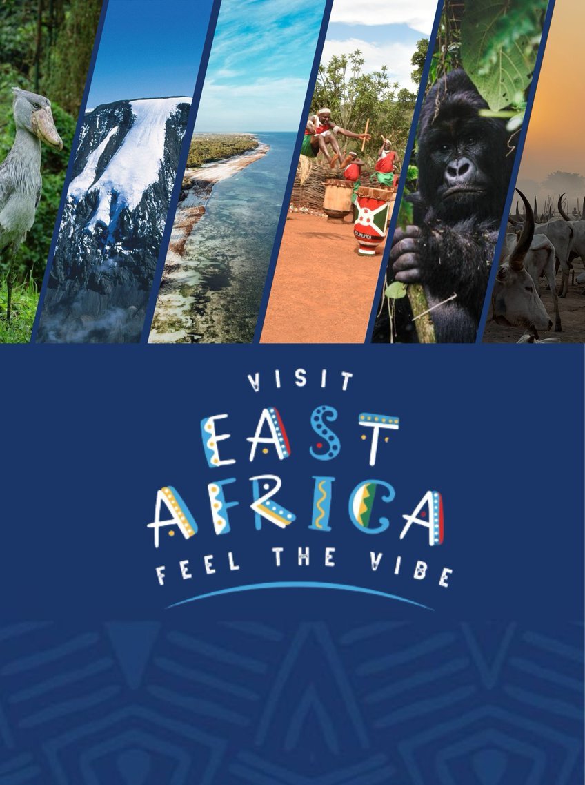 Thrilled to see the launch of Visit East Africa! brand. 

This new brand perfectly captures the region's vibrant culture, stunning landscapes, and diverse wildlife. #VisitEastAfrica #EastAfricaTourism #ExploreEastAfrica