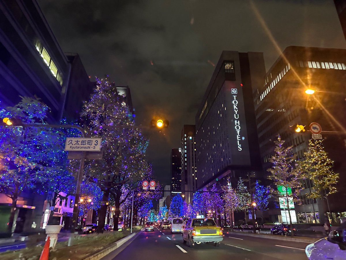 御堂筋イルミ🎄🤍