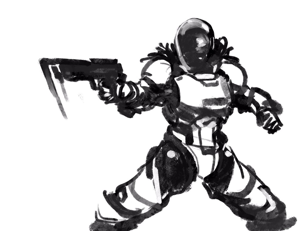 ABRAHAM_ZX's tweet photo. #warmup #sketch https://t.co/f8fUbRe5x8