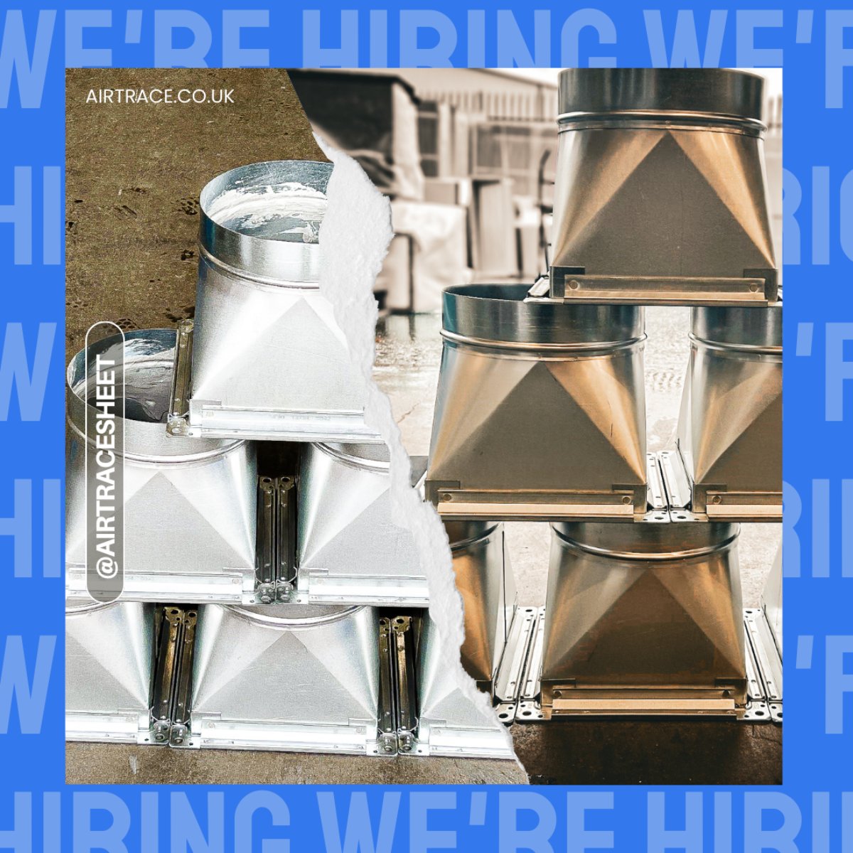 We're hiring a trainee ductwork assistant! If you want to join this great team and learn the skills to be able to match these fine examples, please apply to Indeed and send us your CV!
.
If You Can Draw It, We Can Make It.
.
#werehiring #applynow #sussexjobs #eastbournejobs