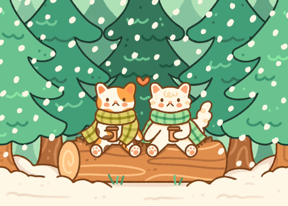 laurelmaeart's tweet photo. winter walks ❄️✨ https://t.co/gsPSjAyQWu