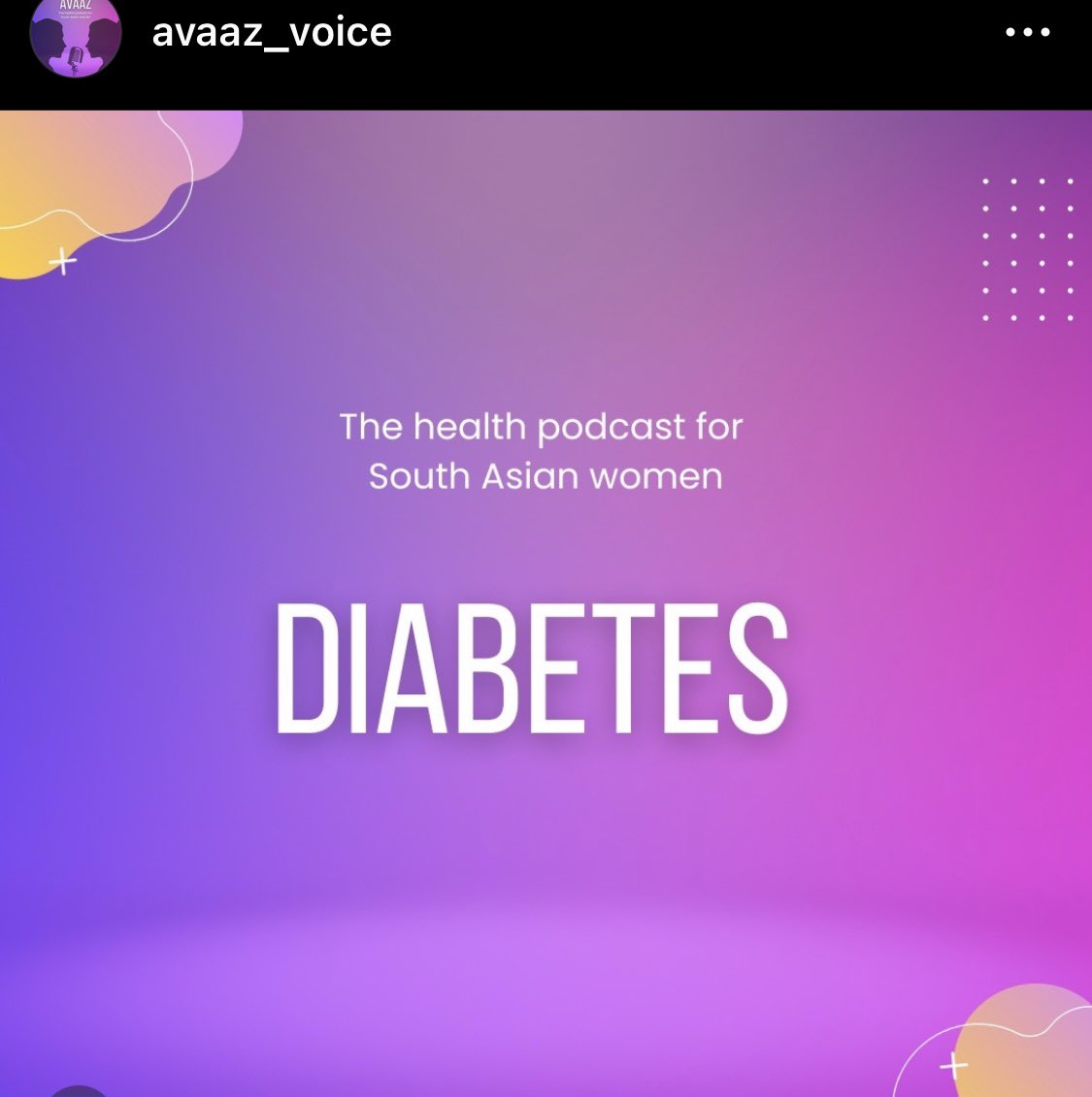 Our latest podcast on diabetes and the increased risk for South Asians. We talk about the risk factors, signs and complications of having diabetes, and how to prevent it. Learn how to calculate your risk: Canrisk calculator ⁠healthycanadians.gc.ca/en/canrisk⁠ #diabetes #avaazpodcast