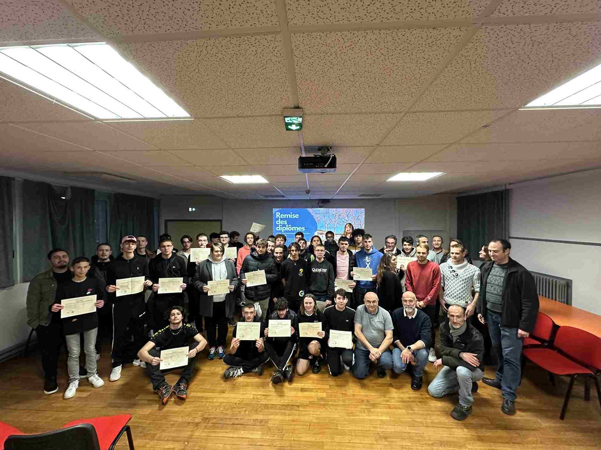 LigierLycee's tweet photo. @LigierLycee Remise des diplômes 2023. De très belles réussites ! Beaucoup d'entre vous sont maintenant en emploi ou en poursuite de BTS (souvent en apprentissage). Nous vous souhaitons une bonne réussite ! https://t.co/AVAi2aOv1Z