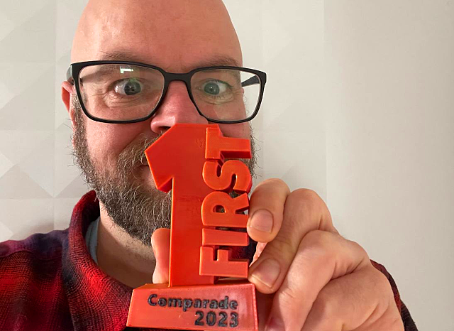 losso3000's tweet photo. Don’t have a– no, wait, DO have a cow!🐮
“Halle-MOO-jah”, a high-end Amiga demo and invitation for @bergbeiz 2024, 1st place at Comparade 2023 oldschool compo.
https://t.co/tiAMC7wol8
#amiga #demoscene #cowee https://t.co/1MwNFRKax1