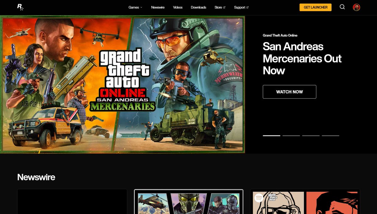 TexFunz2's tweet photo. Rockstar has updated the main site &amp; Socialclub

https://t.co/T2D43Bqcxg https://t.co/g4Og1aHvS0