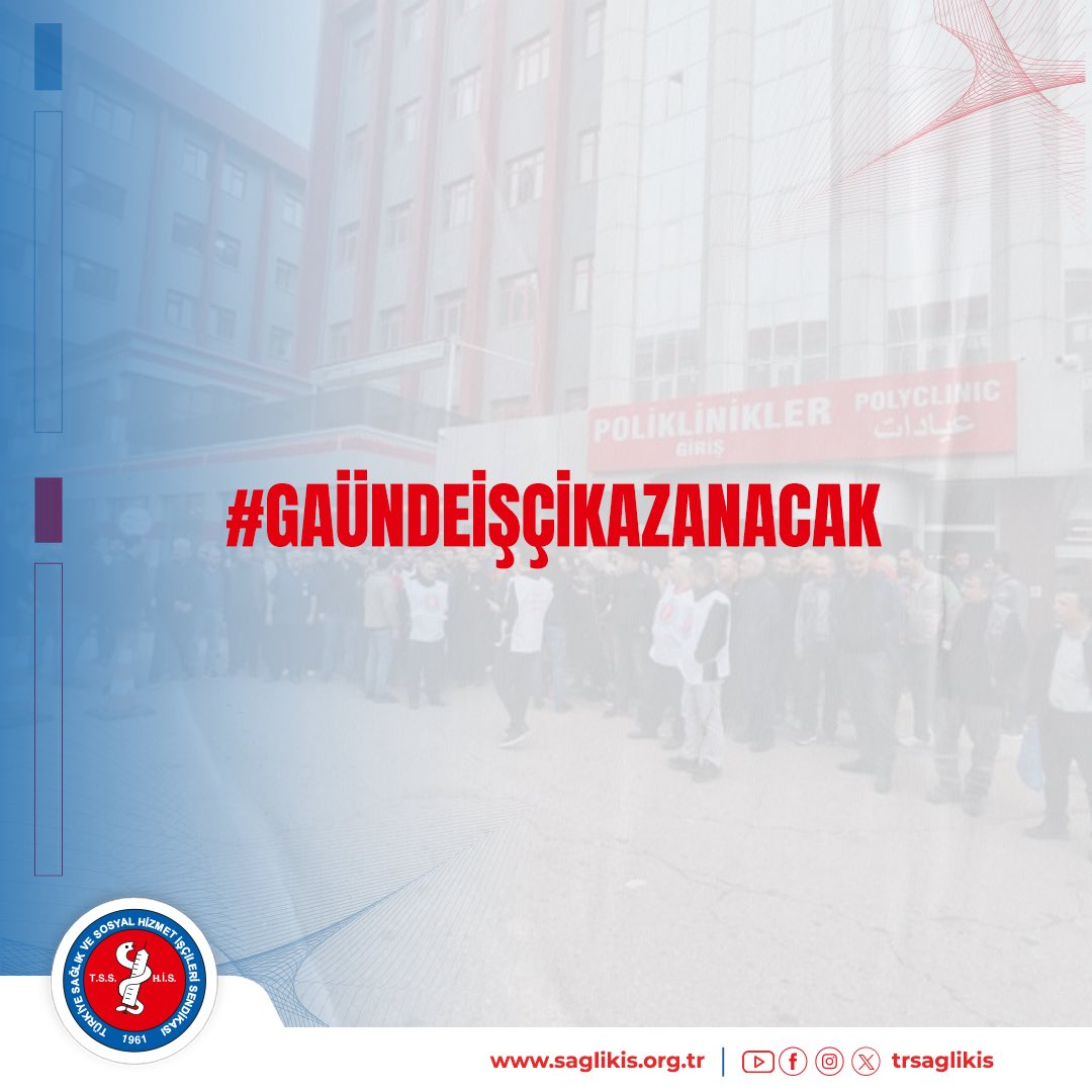 trsaglikis's tweet photo. Toplu İş Sözleşmeleri eksiksiz uygulanmalı!

#GAÜNDEİŞÇİKAZANACAK
@RTErdogan
@tcbestepe
@ozaydinarif
@erolozvar
@abdulhamitgul 
@fahrettinaltun 
@FatmaSahin 
@isikhanvedat 
@muratcetin27 
@dbdevletbahceli 
@kemalcebervali https://t.co/8l1M53dcM1