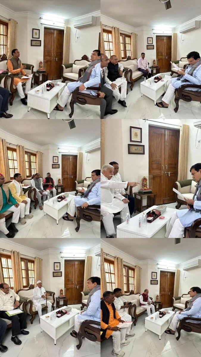 aksharmaBharat's tweet photo. आज 20 नवम्बर, 2023- सोमवार को    
#जनता_जनार्दन के दर्शन कर      
#जन_सुनवाई किया। 

लोगों के साथ माननीय सांसद तथा विधायक गण से भी मिलना हुआ। 
--
Did public hearing and also met Hon. public representatives today. 

@narendramodi 
@myogiadityanath 
@Bhupendraupbjp 
@idharampalsingh
#GoodGovernance
#HumaraUP 
#jansunvaai
@UPPCLLKO
#OTS