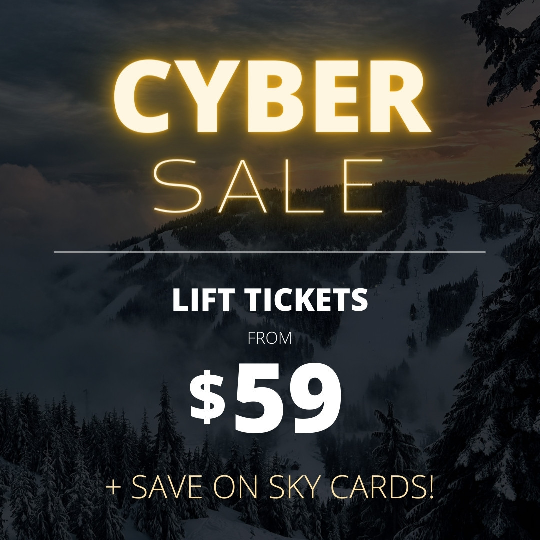 🚨CYBER SALE STARTS NOW!🚨 Dive into winter with Lift Tickets from $59 and exclusive discounts on Sky Cards for Downhill &amp; Cross Country adventures. 

Hurry - Sale is for one week only!

cypressmountain.com/cyber-sale