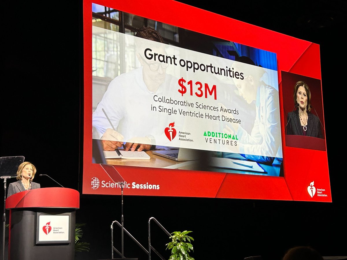 There is 1 MONTH left to submit Pre-Proposals (LOIs) for the AHA/AV Collaborative Sciences Awards! Together with @AHAScience, we are dedicating over $13M to support #singleventricle focused research 🫀 📆 Learn more & apply by December 19th ow.ly/SAym50Q9395