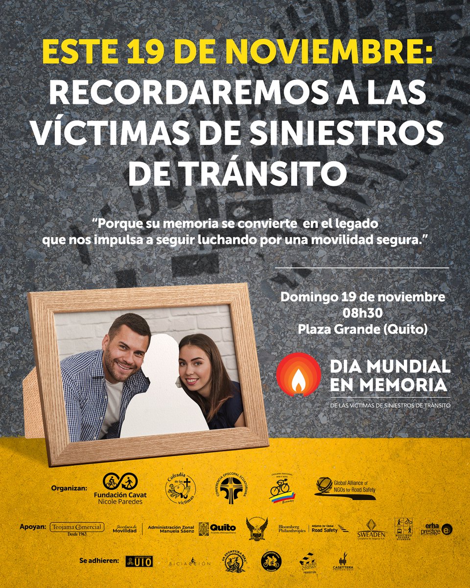 En el Día de las Víctimas de Siniestros de Tránsito en Ecuador, rendimos homenaje a quienes han perdido sus vidas en las carreteras. En Teojama Comercial, abogamos por la seguridad vial y recordamos la importancia de conducir de manera responsable. 🙏🏻