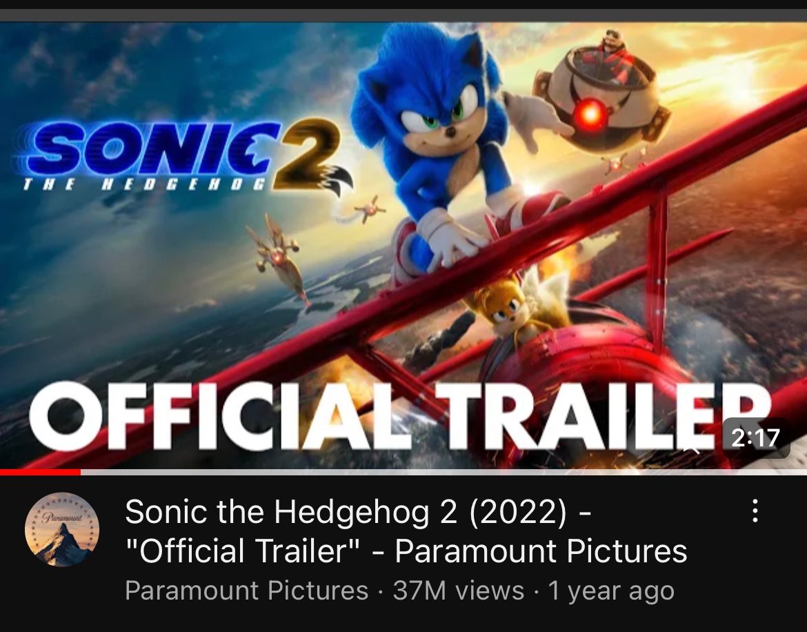 Sonic The Hedgehog 3 (2022) - “Official Trailer” - Paramount