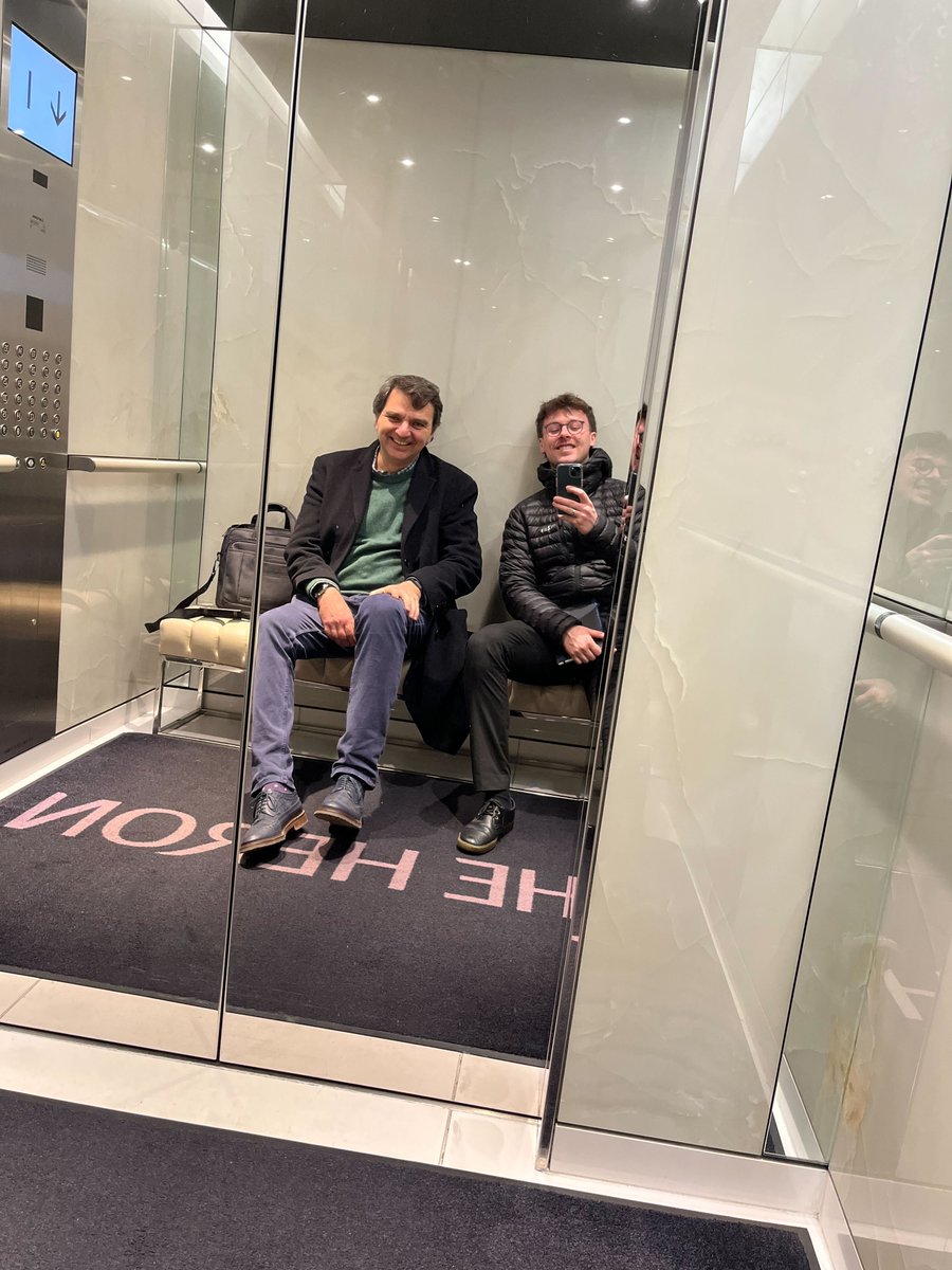 londonexec's tweet photo. Property Pros Take Five: Georges and Stephen's Elevator Timeout after a Day of Deal-Hunting! https://t.co/a9BSsZOUzZ