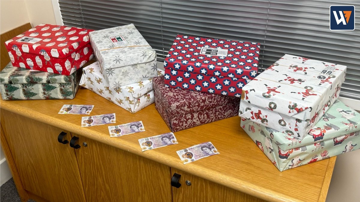 Our #BuryStEdmunds Team have been busy getting toys, creative material, school equipment, toothbrushes, soaps and more, alongside £100 ready to donate to <a href="/OCC_UK/">OCC_UK</a> to help make someone's Christmas special this year.

<a href="/BuryFlyer/">Bury Flyer</a>  #WhitingsLLP #Christmas23