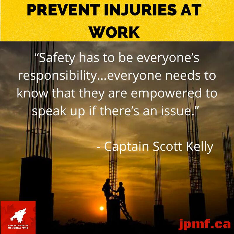 jpmf's tweet photo. 📌Monday Safety Question:
In Alberta workplaces, what are the top three causes of injury?
1️⃣Overexertion
2️⃣Exposure to harmful substances
3️⃣Falls
#preventworkplaceinjuries #workplacesafety https://t.co/wN9XWF3FK3