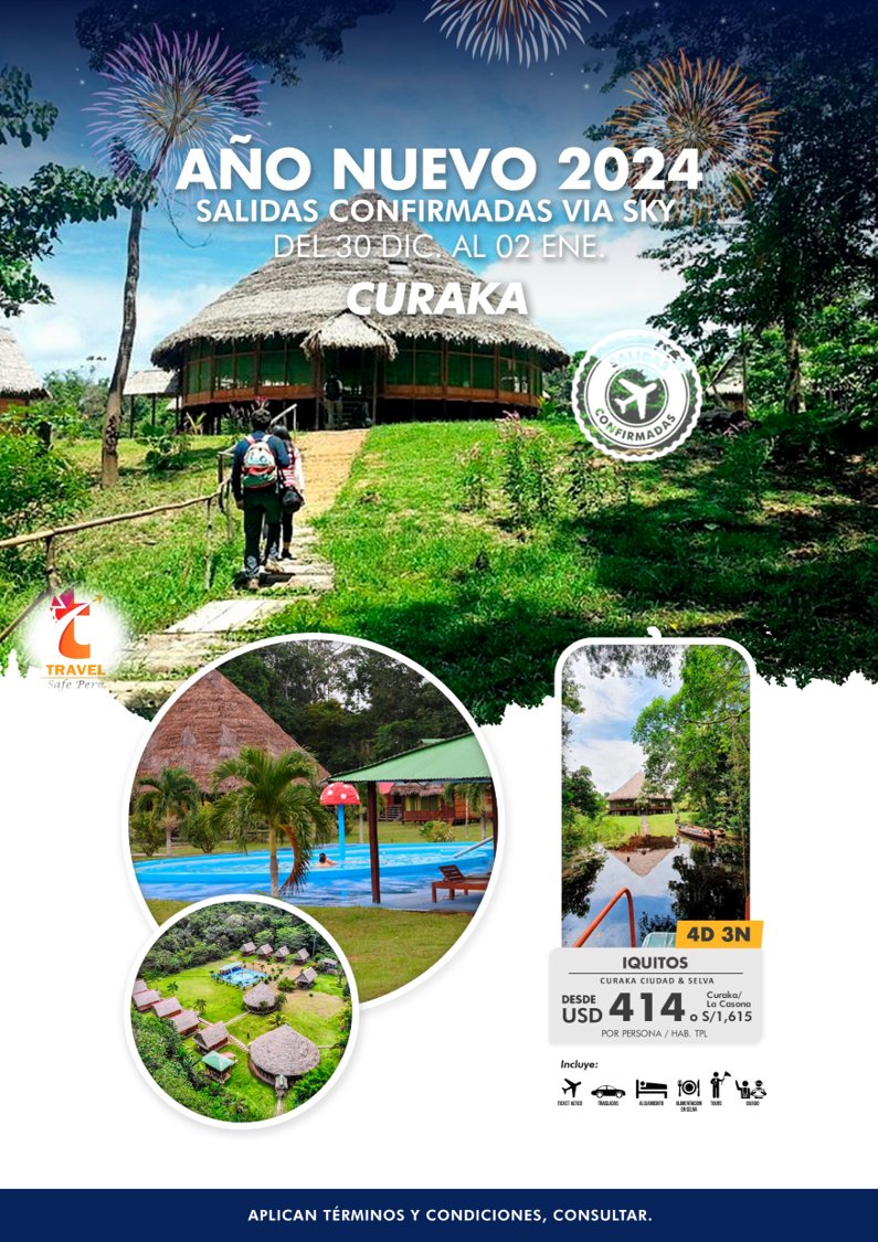 TravelSafePeru's tweet photo. 📩Informes: reservas@travelsafe-peru.com 
☎Central: +51 492-0058 
📱Celular: +51 980830681 
📲WhatsApp: https://t.co/4SMhc5Obpn
🌎Visita nuestra página web: https://t.co/UPzfdmss7p 
https://t.co/K7B3Fkx0VV 
#TravelSafePerú #TSP #ViajaconTSP #AgenciadeViajes #AñoNuevo2024 #Curaka https://t.co/IxUZAHIGU3